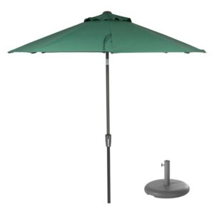 Parasol Aluminium Groen met draaiknop